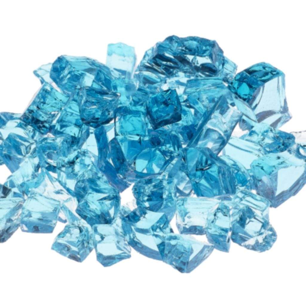 2.5 lb. Decorative Crushed Glass Media Accessory (Covers 1 sq. ft)