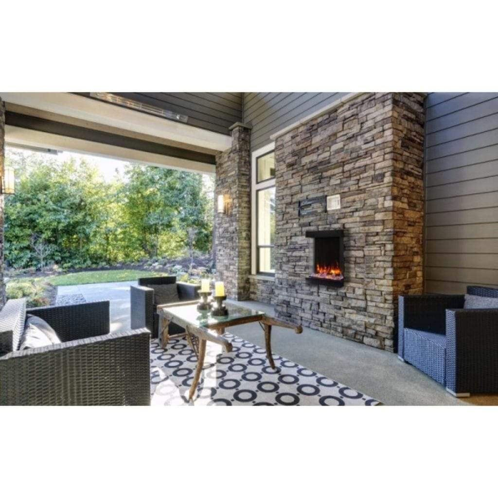 Amantii Tru-View 29" Built-In Three Sided Electric Fireplace