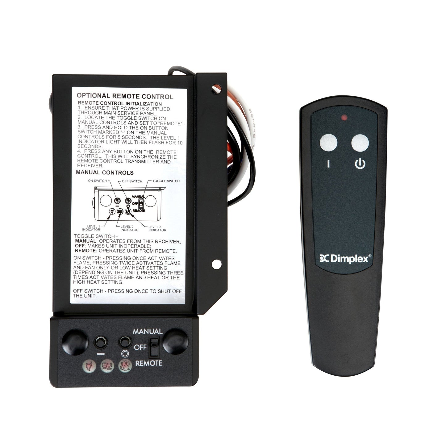 Dimplex 3-Stage Remote Control Kit for BF Fireboxes