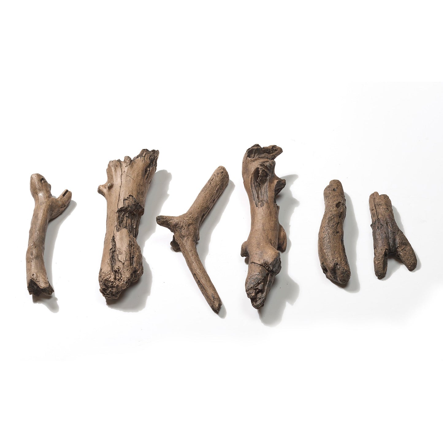 Dimplex Chunky Driftwood Faux Wood Logset (6 Pieces)
