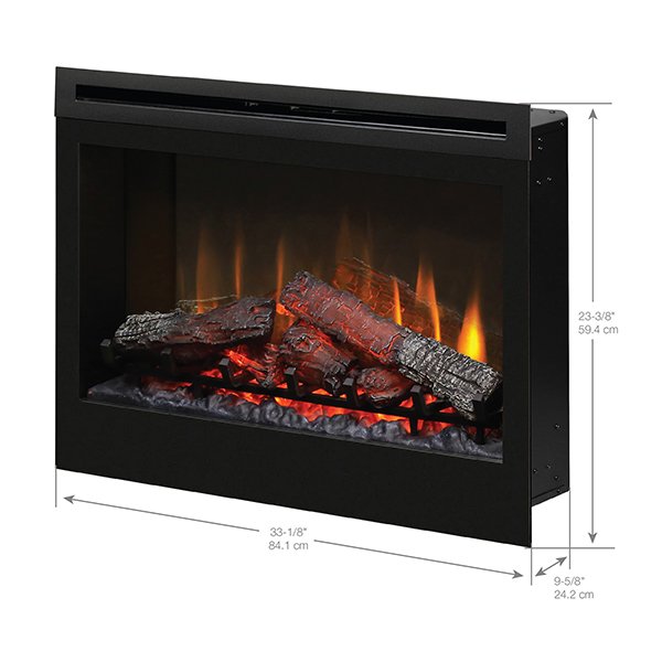 Dimplex DF 33" Self-Trimming Plug-in Electric Firebox
