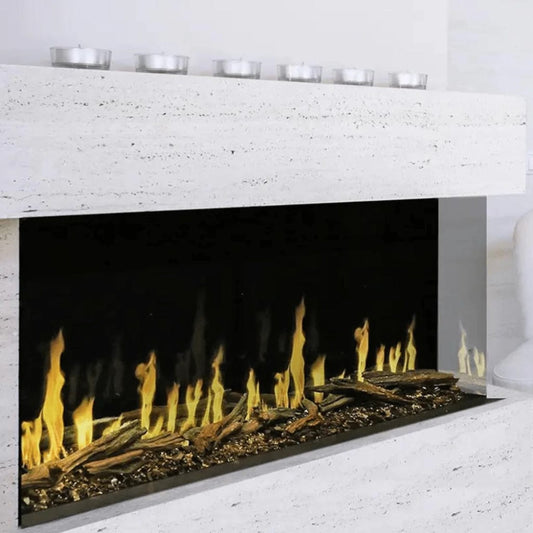 Modern Flames 76" Orion Multi Heliovision Electric Fireplace
