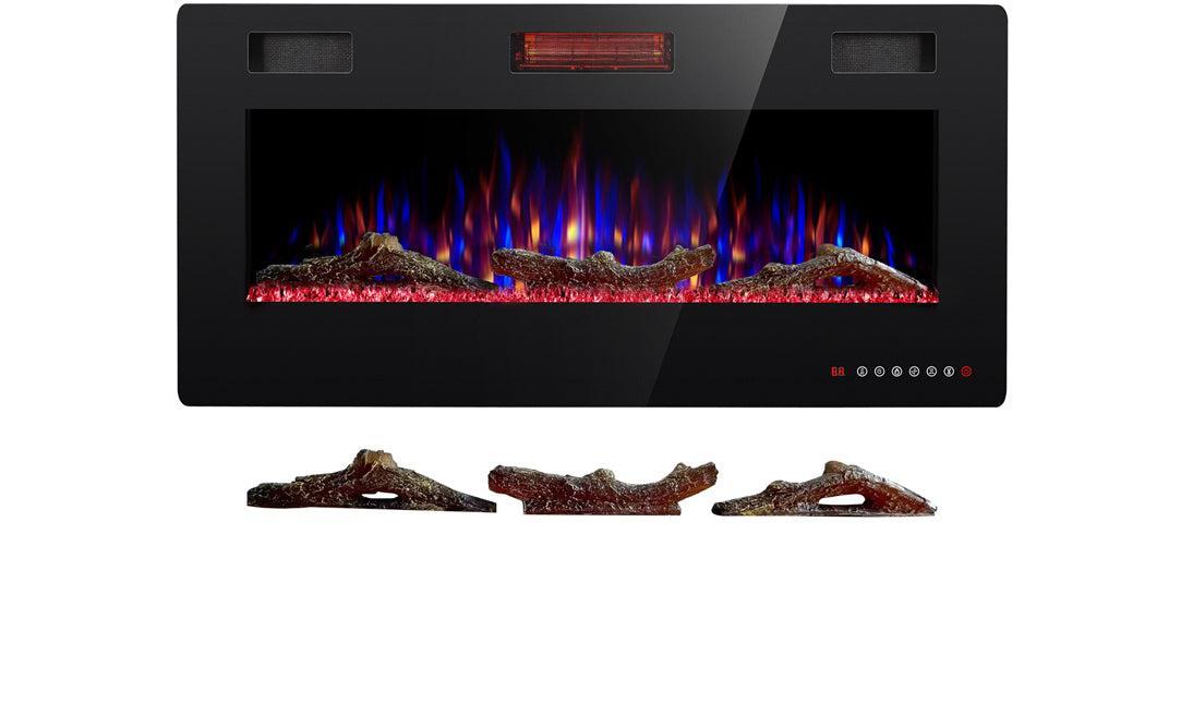 R.W.FLAME Petite Resin Wood Decorative Logs for 36" Electric Fireplace