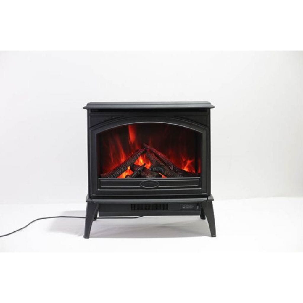 Sierra Flame by Amantii Cast Iron Freestanding 23"/28" Electric Stove