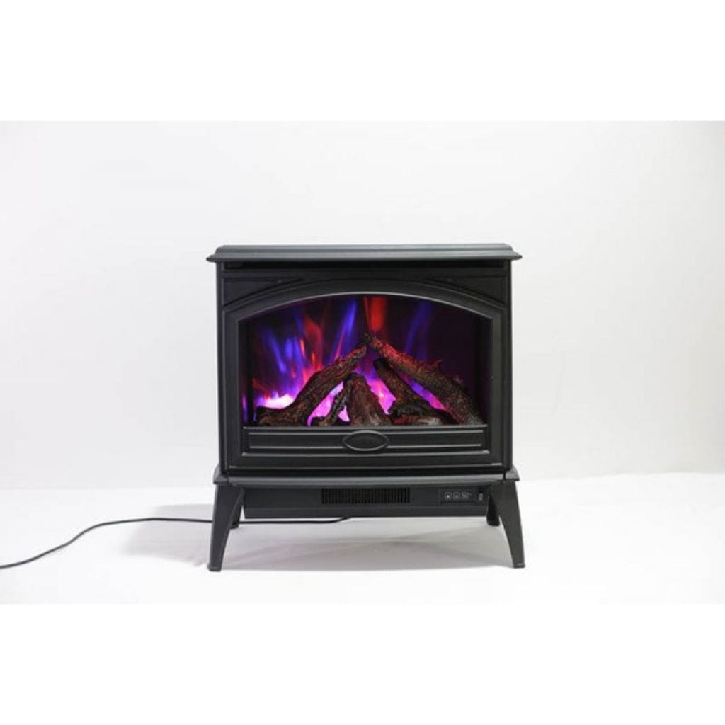 Sierra Flame by Amantii Cast Iron Freestanding 23"/28" Electric Stove