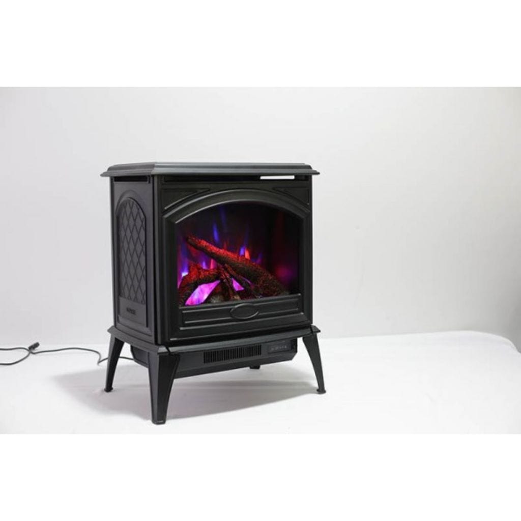 Sierra Flame by Amantii Cast Iron Freestanding 23"/28" Electric Stove