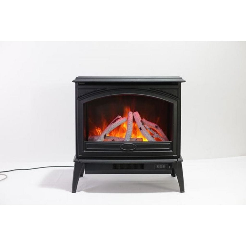 Sierra Flame by Amantii Cast Iron Freestanding 23"/28" Electric Stove
