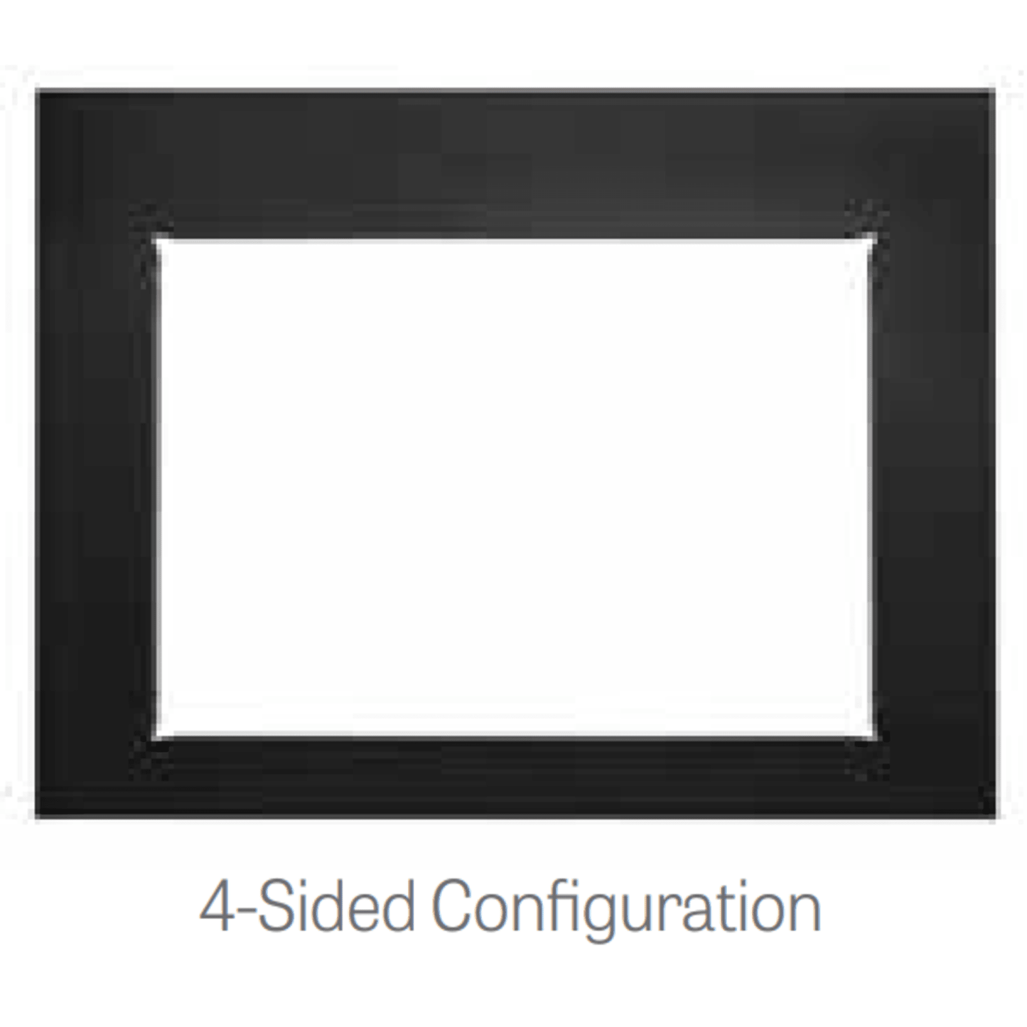 SimpliFire 37" 4-Sided Large Surround with Removable Bottom Piece