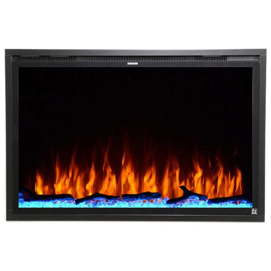 Touchstone Sideline Elite Smart Forte 40" WiFi-Enabled Recessed Electric Fireplace (Alexa/Google Compatible)
