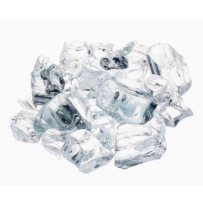 10 Pounds 1/2" Premium Reflective Fireglass Media