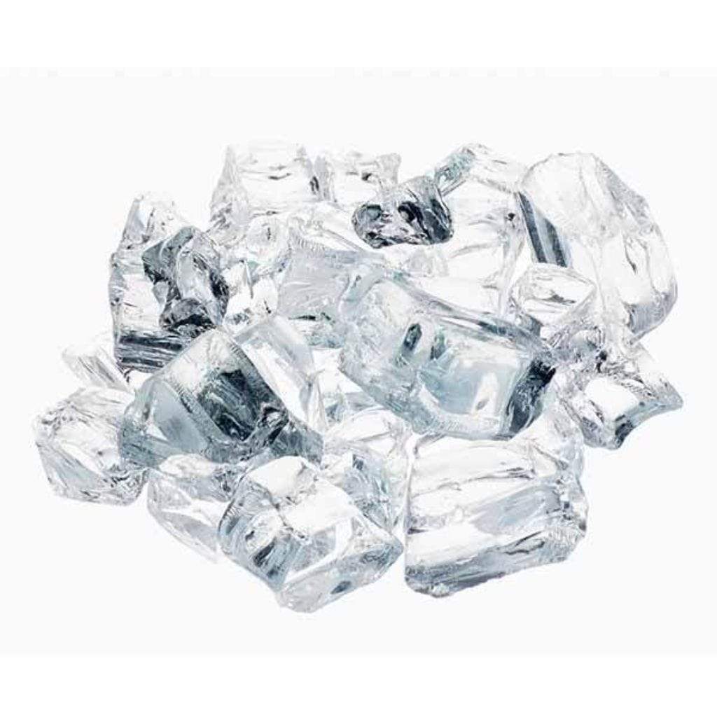 10 Pounds 1/2" Premium Reflective Fireglass Media
