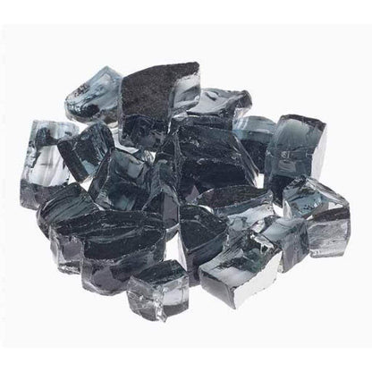 10 Pounds 1/2" Premium Reflective Fireglass Media