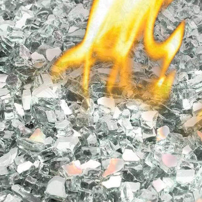 5 lb. Reflective Crushed Glass Ember Decorative Media Kit