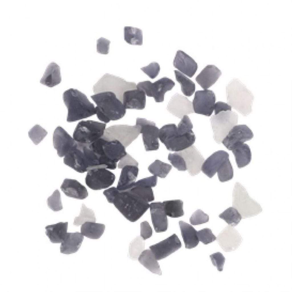 5 lbs. Decorative Reflective Fire Glass Media