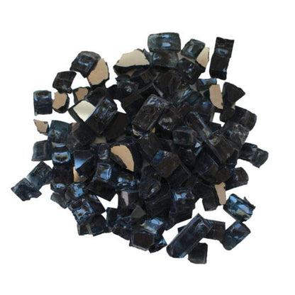5 lbs. Decorative Reflective Fire Glass Media