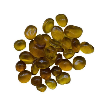 5 lbs. Decorative Reflective Fire Glass Media