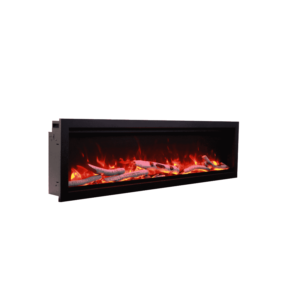 Amantii 100" Symmetry 3.0 Built-in Smart WiFi Electric Fireplace