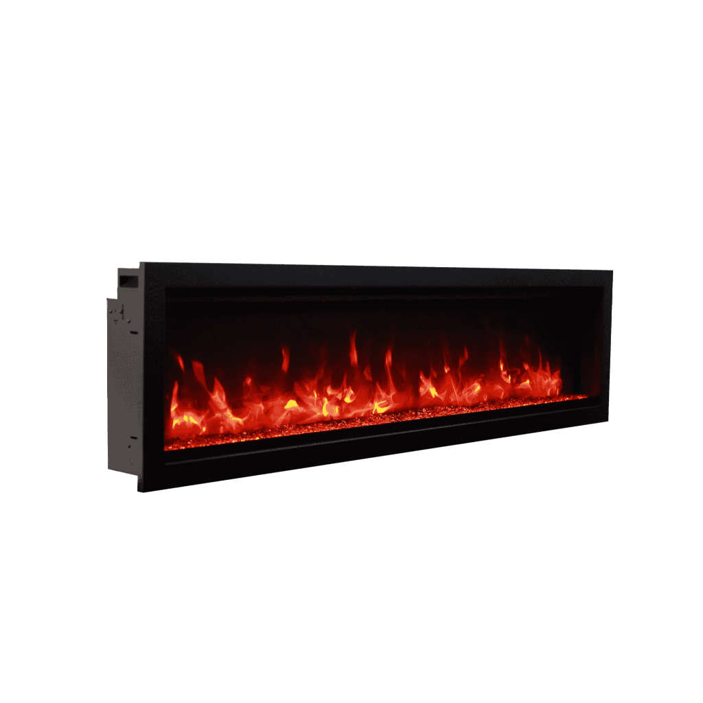 Amantii 100" Symmetry 3.0 Built-in Smart WiFi Electric Fireplace