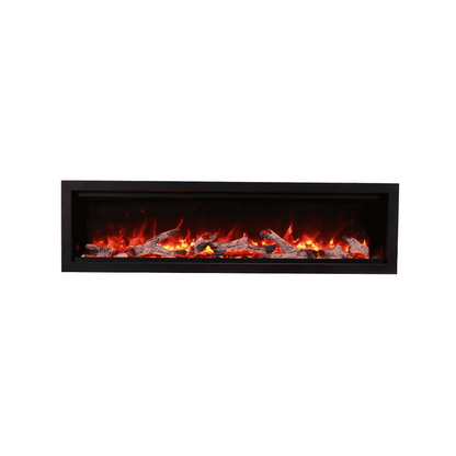 Amantii 100" Symmetry 3.0 Built-in Smart WiFi Electric Fireplace