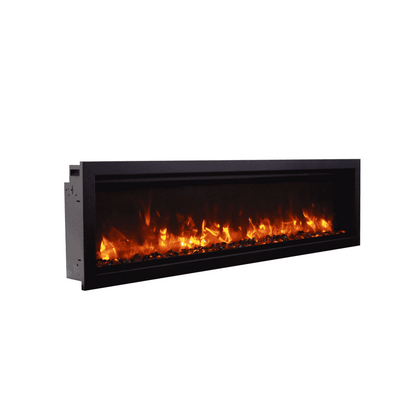 Amantii 100" Symmetry 3.0 Built-in Smart WiFi Electric Fireplace