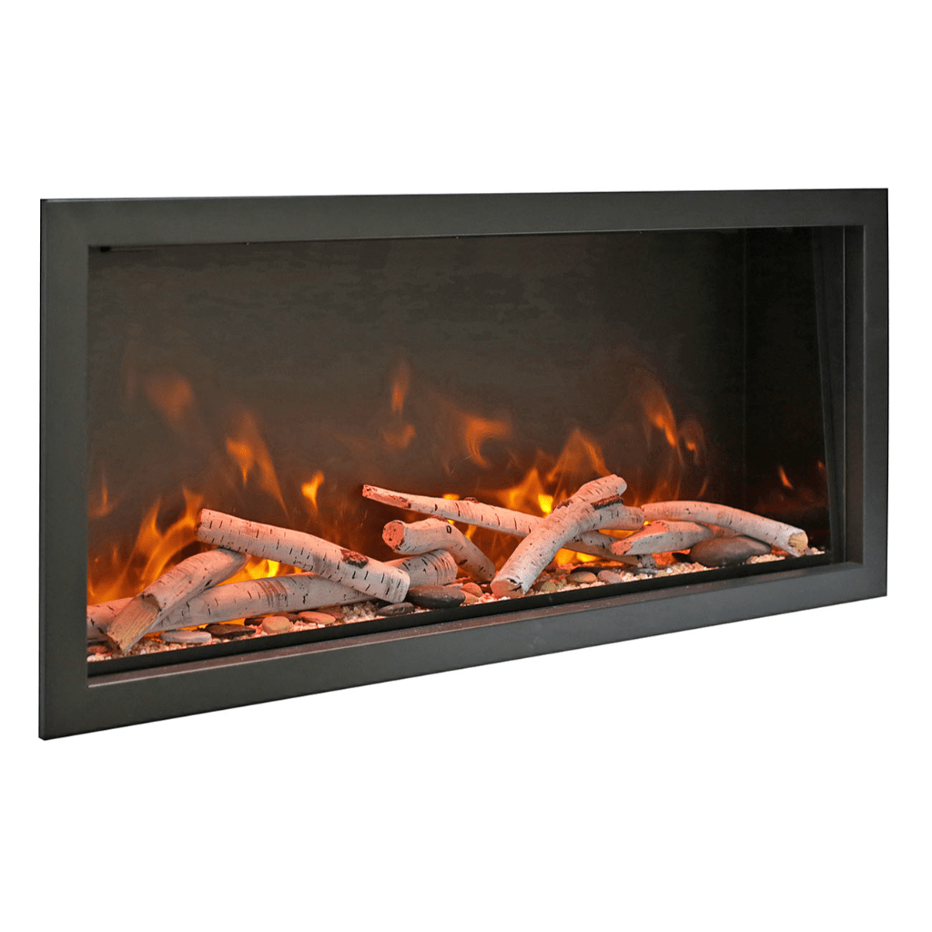 Amantii 100" Symmetry 3.0 Extra Tall Built-in Smart WiFi Electric Fireplace