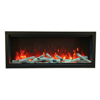 Amantii 100" Symmetry 3.0 Extra Tall Built-in Smart WiFi Electric Fireplace