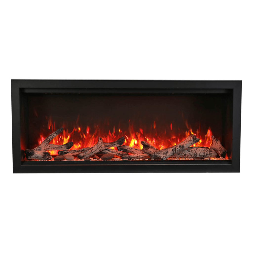 Amantii 100" Symmetry 3.0 Extra Tall Built-in Smart WiFi Electric Fireplace