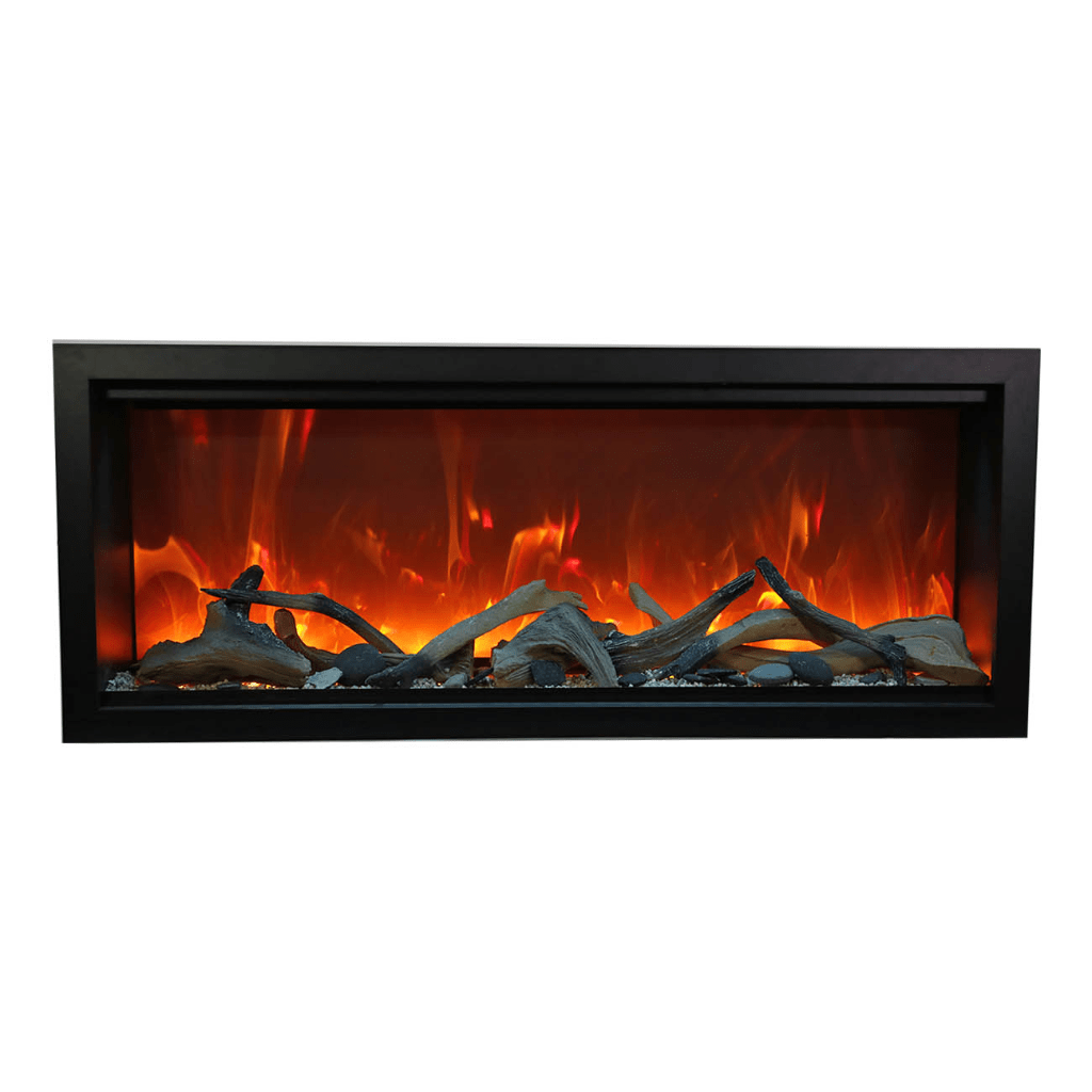 Amantii 100" Symmetry 3.0 Extra Tall Built-in Smart WiFi Electric Fireplace