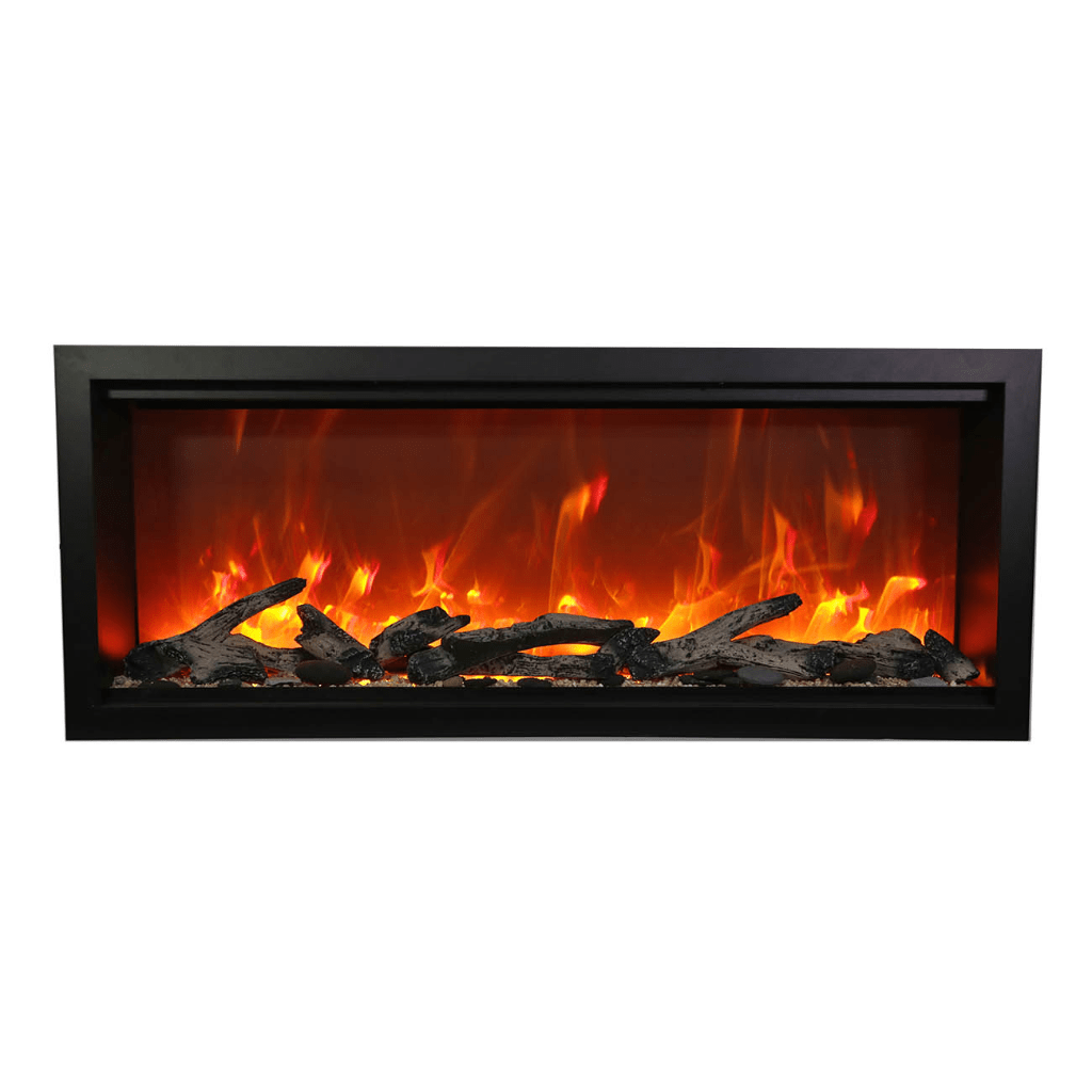 Amantii 100" Symmetry 3.0 Extra Tall Built-in Smart WiFi Electric Fireplace