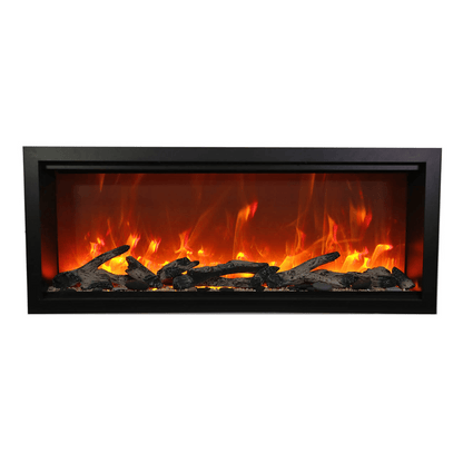 Amantii 100" Symmetry 3.0 Extra Tall Built-in Smart WiFi Electric Fireplace