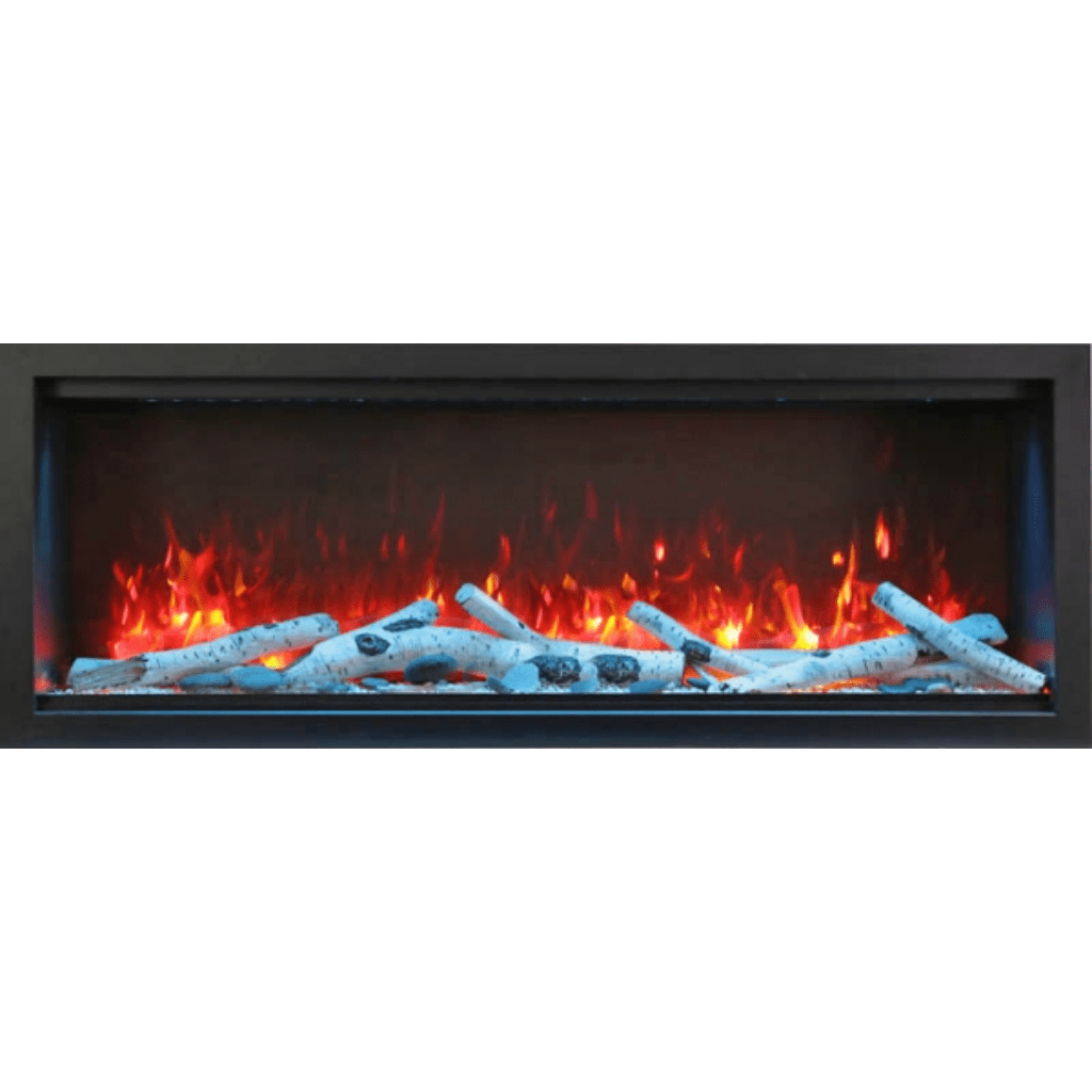 Amantii 100" Symmetry 3.0 Extra Tall Built-in Smart WiFi Electric Fireplace