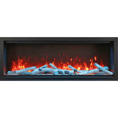 Amantii 100" Symmetry 3.0 Extra Tall Built-in Smart WiFi Electric Fireplace