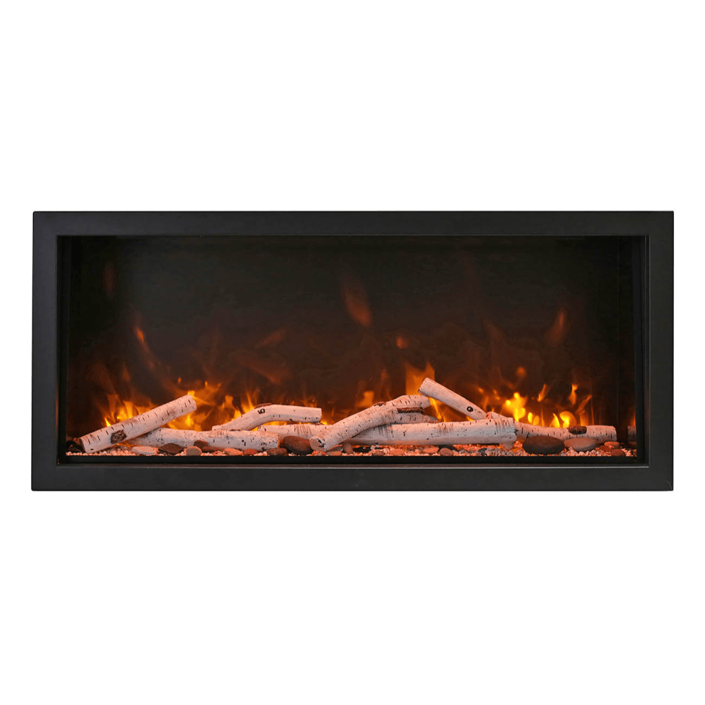 Amantii 100" Symmetry 3.0 Extra Tall Built-in Smart WiFi Electric Fireplace