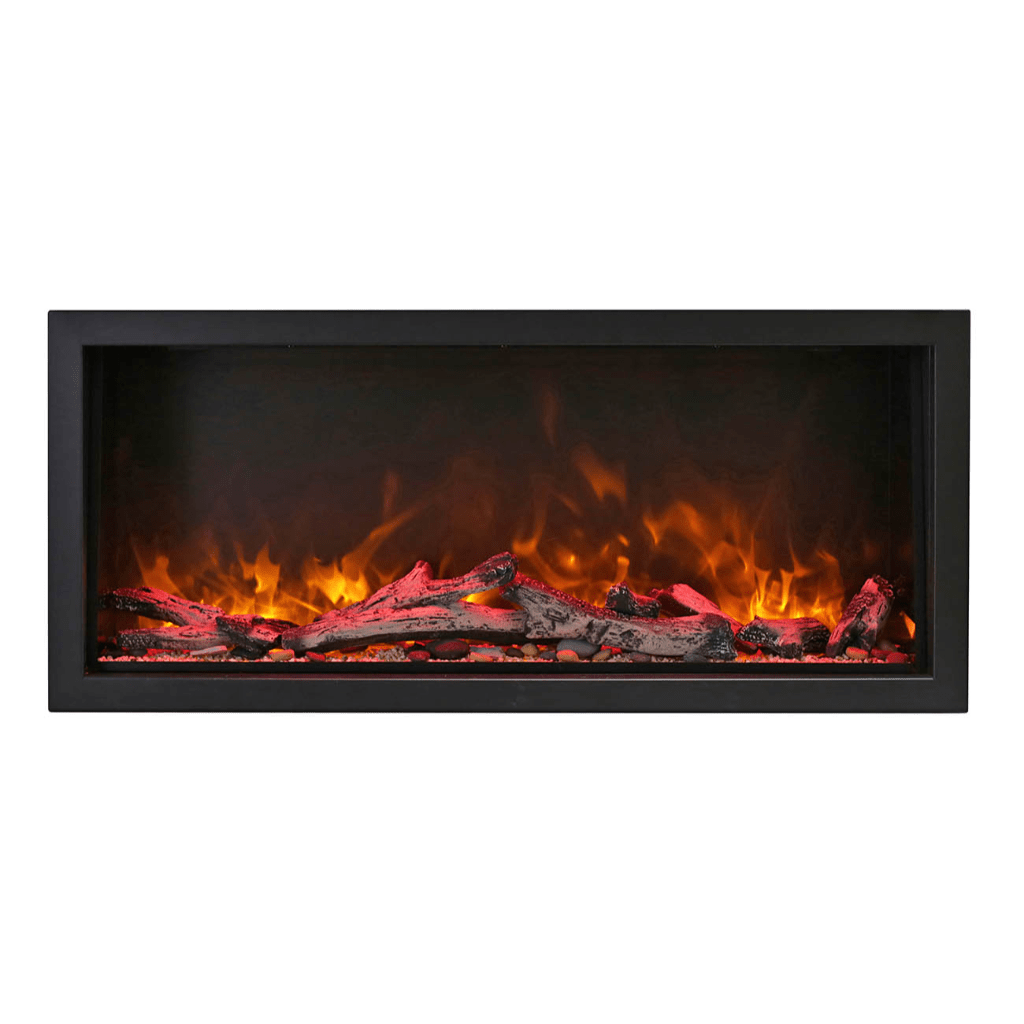 Amantii 100" Symmetry 3.0 Extra Tall Built-in Smart WiFi Electric Fireplace