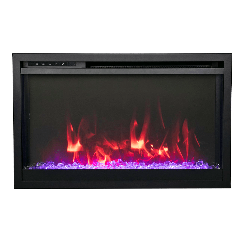 Amantii 30" Traditional Xtraslim Smart Electric Fireplace