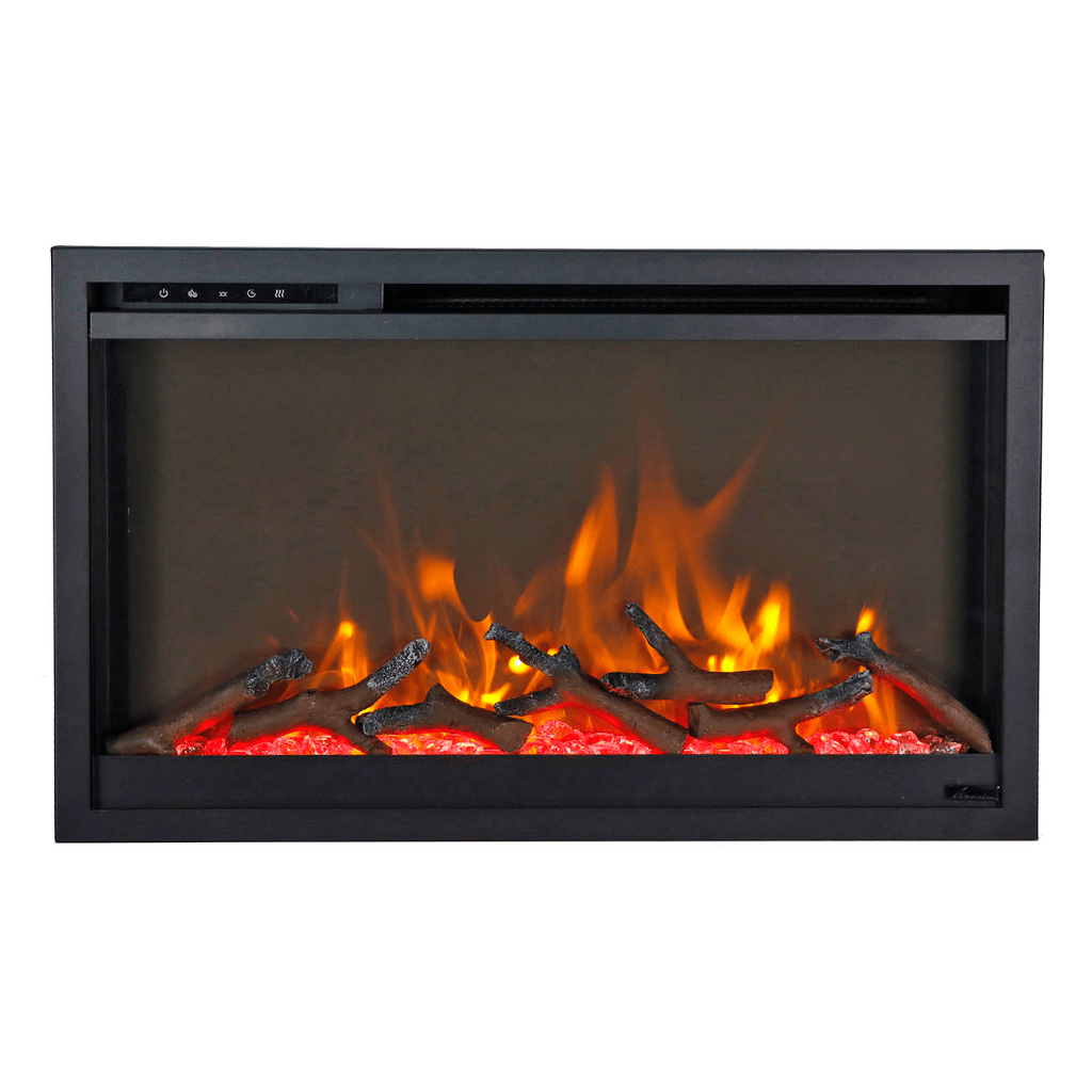 Amantii 30" Traditional Xtraslim Smart Electric Fireplace