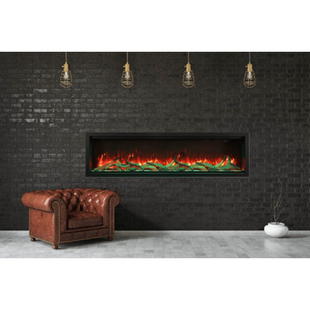 Amantii 34" Symmetry Extra Tall Built-in Smart WiFi Electric Fireplace