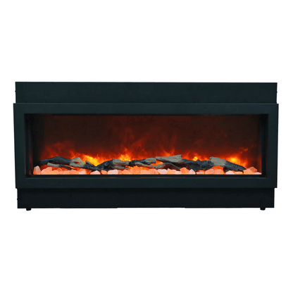 Amantii 40" Panorama Deep Indoor or Outdoor Electric Fireplace