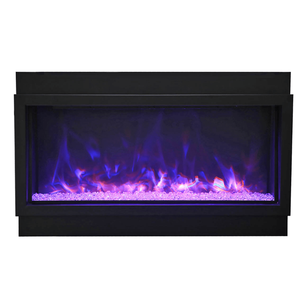 Amantii 40" Panorama Deep Indoor or Outdoor Electric Fireplace