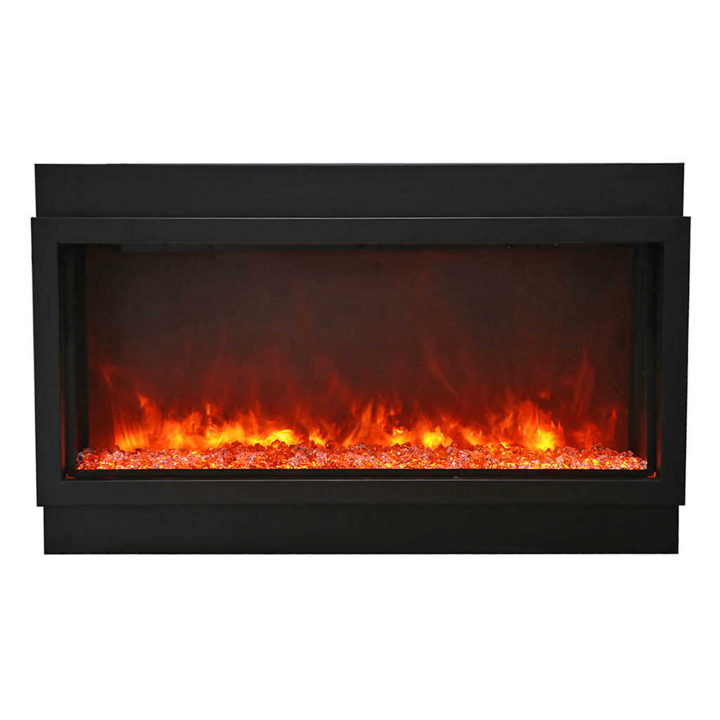 Amantii 40" Panorama Deep Indoor or Outdoor Electric Fireplace