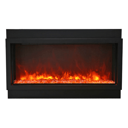 Amantii 40" Panorama Deep Indoor or Outdoor Electric Fireplace