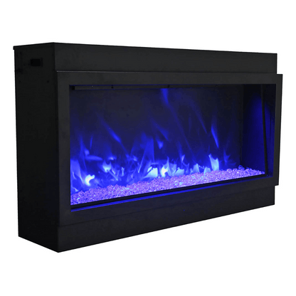 Amantii 40" Panorama Deep Indoor or Outdoor Electric Fireplace