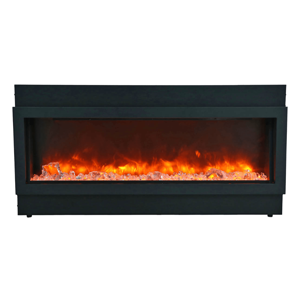 Amantii 40" Panorama Deep Indoor or Outdoor Electric Fireplace