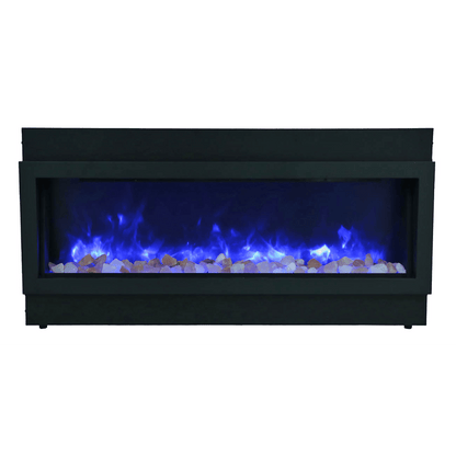 Amantii 40" Panorama Deep Indoor or Outdoor Electric Fireplace