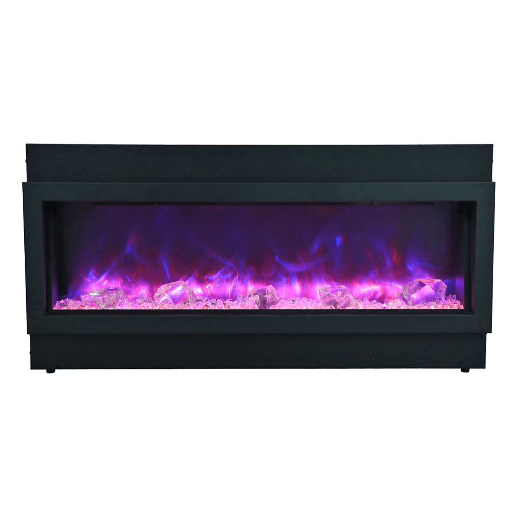 Amantii 40" Panorama Deep Indoor or Outdoor Electric Fireplace