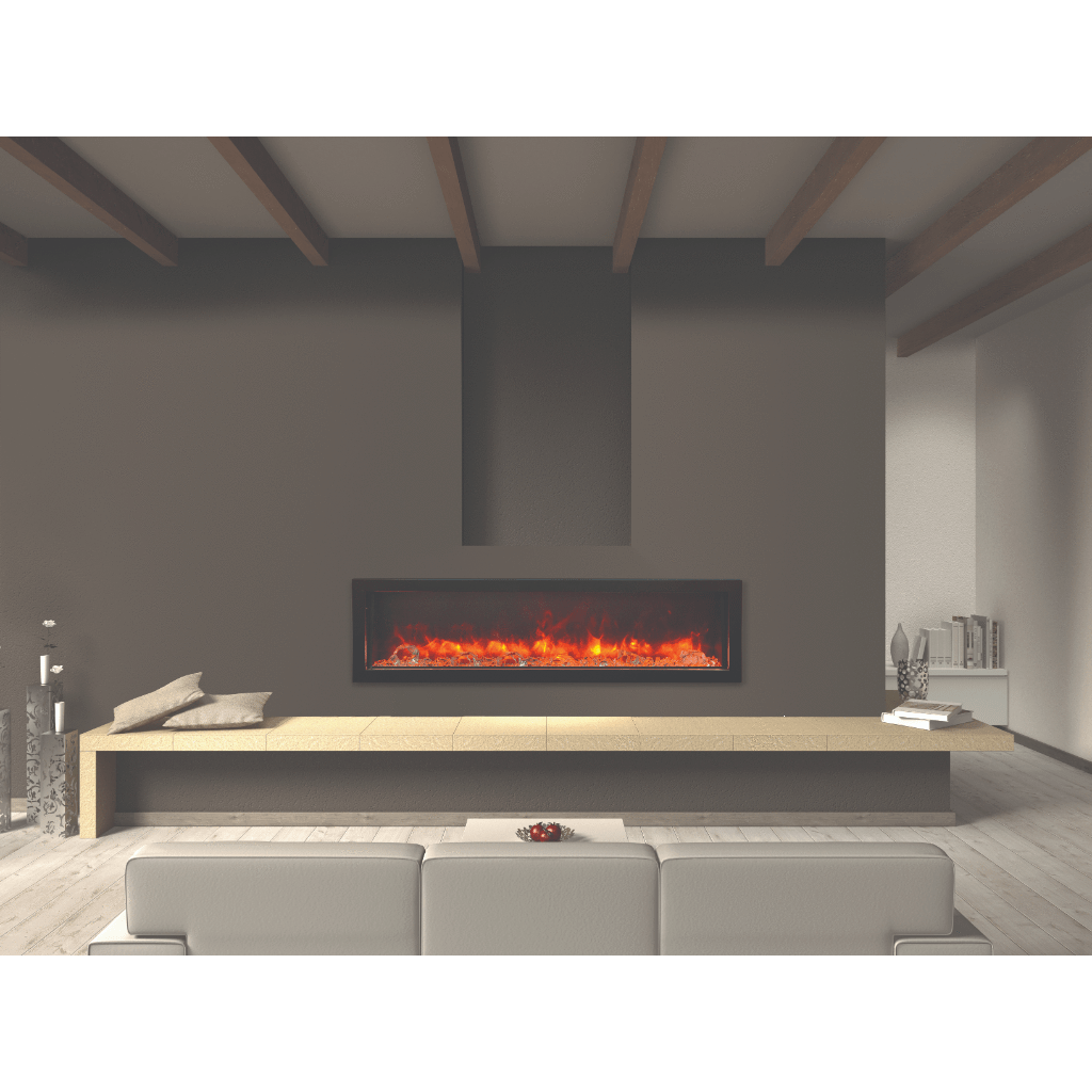 Amantii 40" Panorama Deep Indoor or Outdoor Electric Fireplace