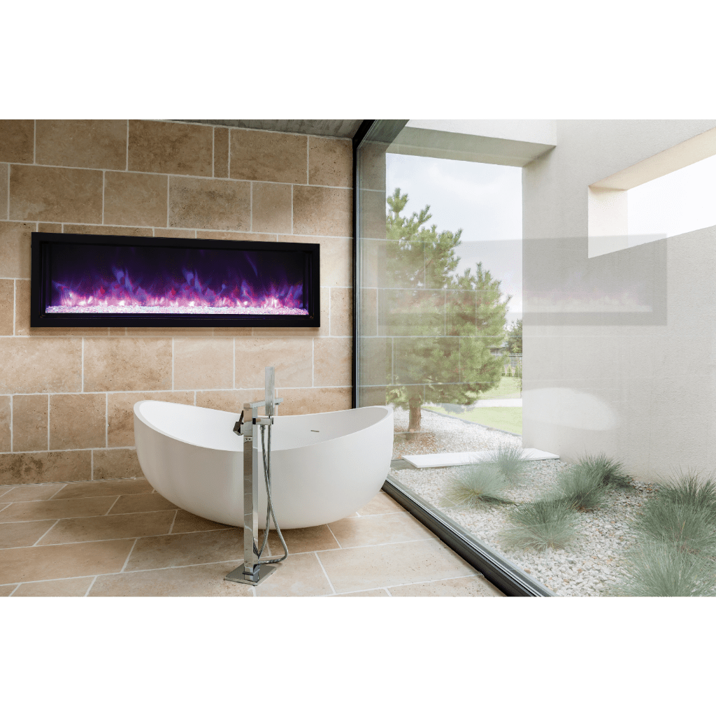 Amantii 40" Panorama Extra Slim Electric Fireplace