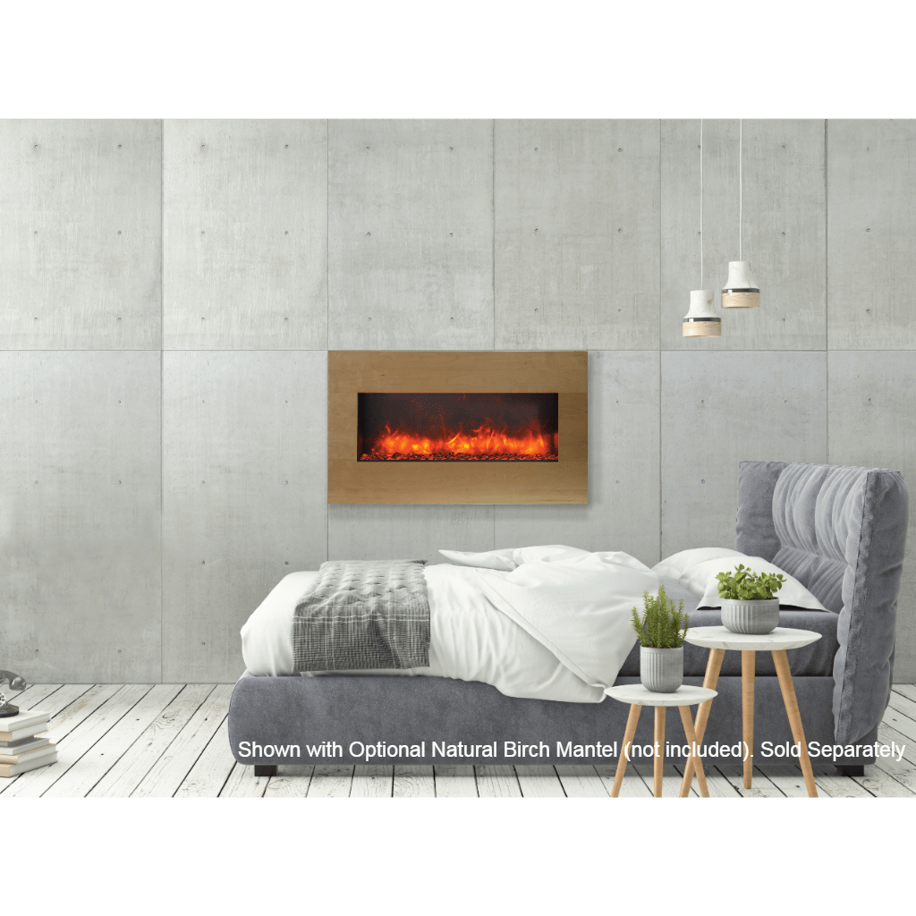 Amantii 40" Panorama Extra Slim Electric Fireplace