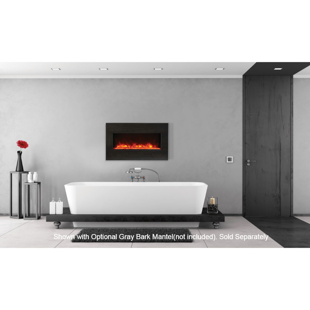 Amantii 40" Panorama Extra Slim Electric Fireplace