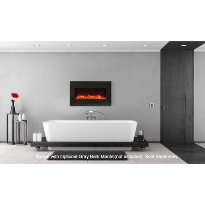 Amantii 40" Panorama Extra Slim Electric Fireplace